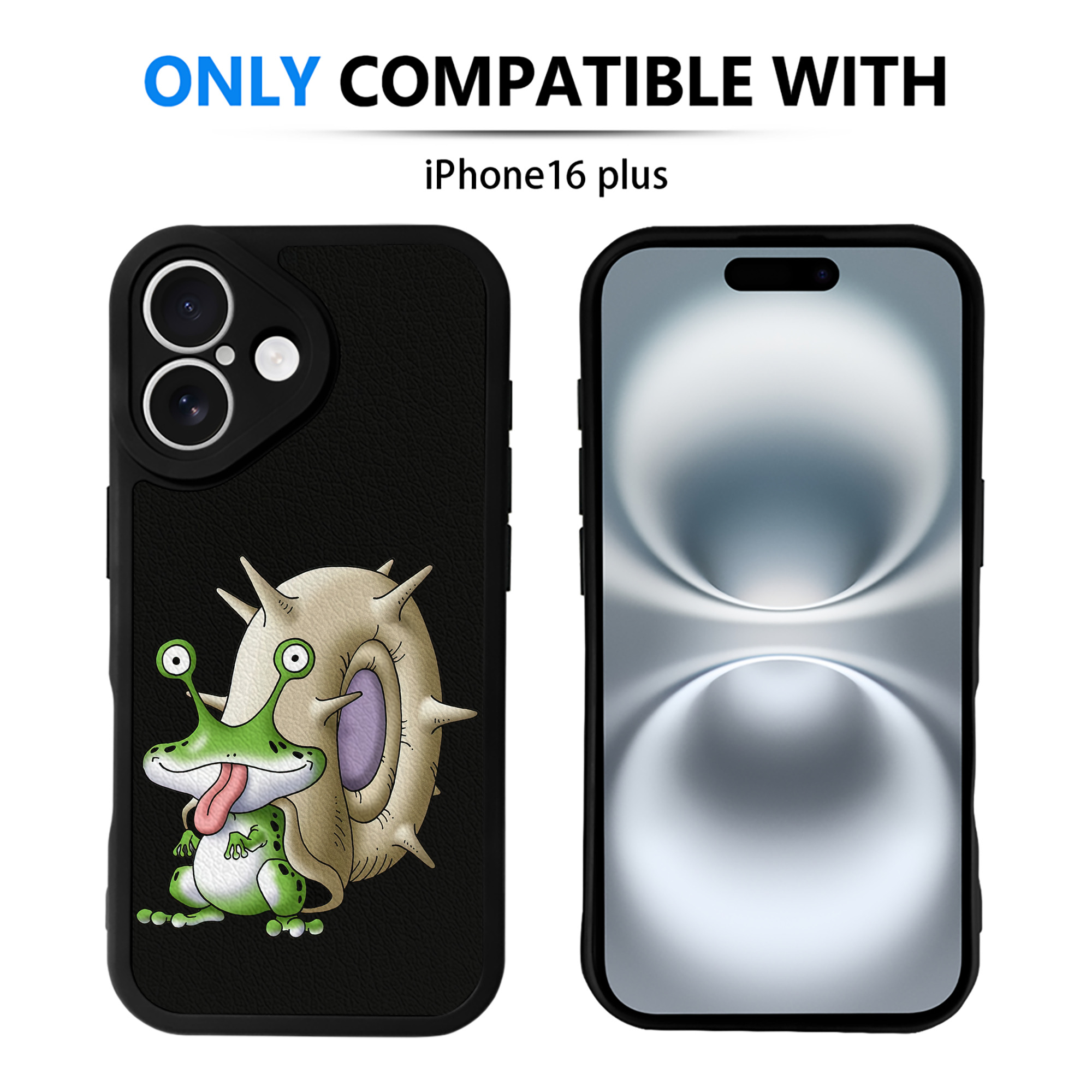 （画像用） ドラゴンクエスト Doragon Kuesuto Dragon Quest 【iPhone 16シリーズ対応】シリコンスマホケース（レザー調） 材質：シリコン